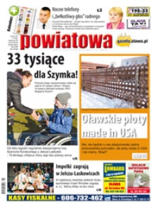 Gazeta Powiatowa - Wiadomości Oławskie, 2017, nr 1
