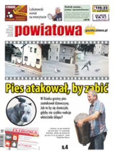 Gazeta Powiatowa - Wiadomości Oławskie, 2017, nr 30