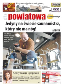 Gazeta Powiatowa - Wiadomości Oławskie, 2017, nr 31