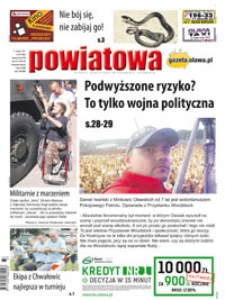 Gazeta Powiatowa - Wiadomości Oławskie, 2017, nr 33