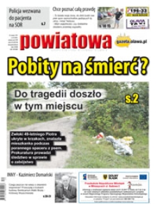 Gazeta Powiatowa - Wiadomości Oławskie, 2017, nr 34
