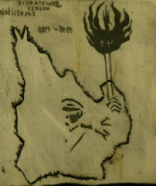 Powstańcie, którzy zasnęliście 1918-1988 – linoryt [Dokument ikonograficzny]