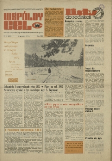 Wspólny cel : Gazeta samorządu robotniczego "Celwiskozy", 1971, nr 36 (483)