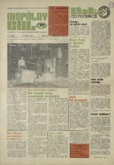 Wspólny cel : Gazeta samorządu robotniczego "Celwiskozy", 1972, nr 4 (487)