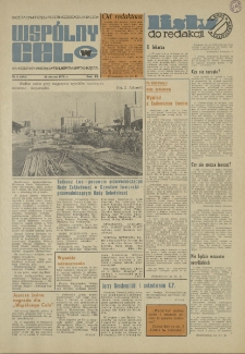 Wspólny cel : Gazeta samorządu robotniczego "Celwiskozy", 1972, nr 8 (491)