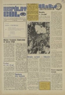 Wspólny cel : Gazeta samorządu robotniczego "Celwiskozy", 1972, nr 15 (498)