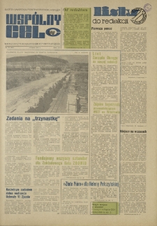 Wspólny cel : Gazeta samorządu robotniczego "Celwiskozy", 1972, nr 19 (502)