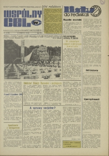 Wspólny cel : Gazeta samorządu robotniczego "Celwiskozy", 1972, nr 22 (505)