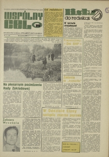 Wspólny cel : Gazeta samorządu robotniczego "Celwiskozy", 1972, nr 27 (510)