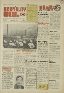 Wspólny cel : Gazeta samorządu robotniczego "Celwiskozy", 1972, nr 29 (512)