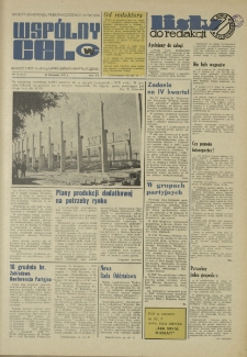 Wspólny cel : Gazeta samorządu robotniczego "Celwiskozy", 1972, nr 31 (514)