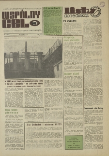Wspólny cel : Gazeta samorządu robotniczego "Celwiskozy", 1973, nr 5 (524)