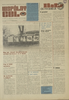 Wspólny cel : Gazeta samorządu robotniczego "Celwiskozy", 1973, nr 8 (527)