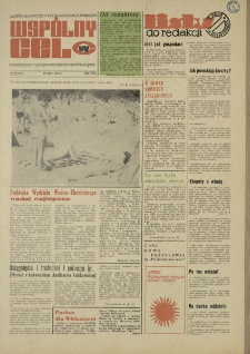 Wspólny cel : Gazeta samorządu robotniczego "Celwiskozy", 1973, nr 19 (538)