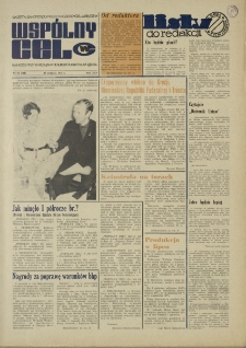Wspólny cel : Gazeta samorządu robotniczego "Celwiskozy", 1973, nr 23 (542)