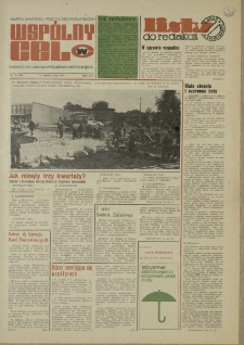 Wspólny cel : Gazeta samorządu robotniczego "Celwiskozy", 1973, nr 30 (549)