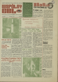 Wspólny cel : Gazeta samorządu robotniczego "Celwiskozy", 1973, nr 35 (554)