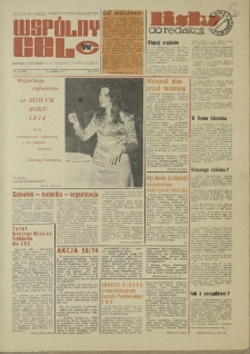 Wspólny cel : Gazeta samorządu robotniczego "Celwiskozy", 1973, nr 36 (555)