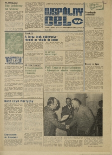 Wspólny cel : gazeta samorządu robotniczego "Celwiskozy", 1978, nr 16 (715)