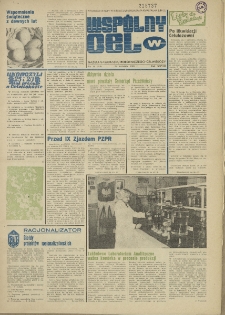 Wspólny cel : gazeta samorządu robotniczego ZWChem."Chemitex-Celwiskoza", 1981, nr 11 (818)