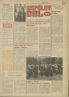 Wspólny cel : gazeta samorządu robotniczego ZWChem."Chemitex-Celwiskoza", 1981, nr 14 (821)