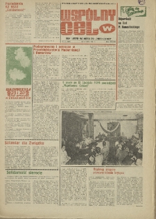 Wspólny cel : gazeta samorządu robotniczego ZWChem."Chemitex-Celwiskoza", 1981, nr 23 (830)