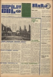 Wspólny cel : gazeta samorządu robotniczego Celwiskozy, 1974, nr 30 (585)