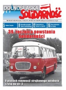 Dolnośląska Solidarność, 2019, nr 7-8 (407-408)