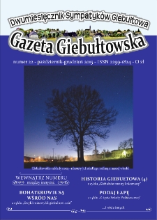 Gazeta Giebułtowska : dwumiesięcznik sympatyk&oacute;w Giebułtowa, 2015, nr 22