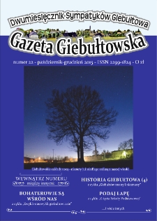 Gazeta Giebułtowska : dwumiesięcznik sympatyków Giebułtowa, 2015, nr 22