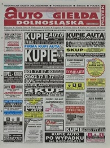 Auto Giełda Dolnośląska : regionalna gazeta ogłoszeniowa, 2004, nr 6 (1094) [16.01]