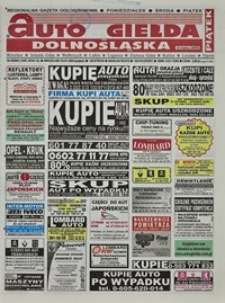 Auto Giełda Dolnośląska : regionalna gazeta ogłoszeniowa, 2004, nr 9 (1097) [23.01]