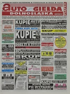 Auto Giełda Dolnośląska : regionalna gazeta ogłoszeniowa, 2004, nr 12 (1100) [30.01]