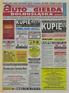 Auto Giełda Dolnośląska : regionalna gazeta ogłoszeniowa, 2004, nr 25 (1113) [1.03]