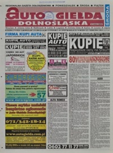 Auto Giełda Dolnośląska : regionalna gazeta ogłoszeniowa, 2004, nr 26 (1114) [3.03]