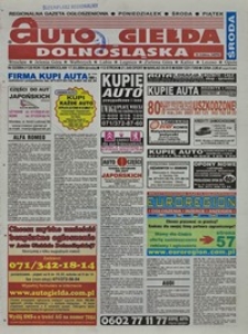 Auto Giełda Dolnośląska : regionalna gazeta ogłoszeniowa, 2004, nr 32 (1120) [17.03]