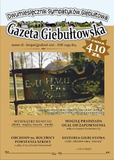 Gazeta Giebułtowska : dwumiesięcznik sympatyków Giebułtowa, 2016, nr 28