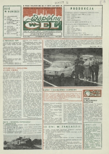 Wspólny cel : gazeta załogi ZWCH "Chemitex-Celwiskoza", 1989, nr 29 (1110)