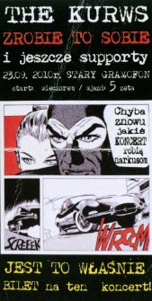 Bilet na koncert zespołu The Kurws [Dokument życia społecznego]