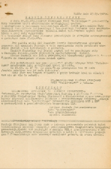 Serwis informacyjny Komitetu Strajkowego NSZZ Solidarność - 27 marca 1981 [Dokument elektroniczny]
