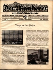 Der Wanderer im Riesengebirge, 1941, nr 2