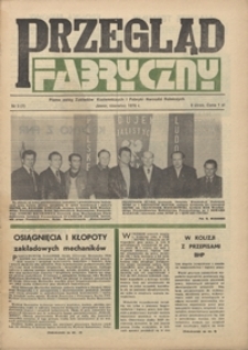 Przegląd Fabryczny : pismo załóg Zakładów Kuzienniczych i Fabryki Narzędzi Rolniczych w Jaworze, 1976, nr 3 (7)