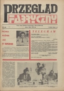 Przegląd Fabryczny : pismo załogi Zakładów Kuzienniczych i Maszyn Rolniczych w Jaworze, 1976, nr 4 (8)