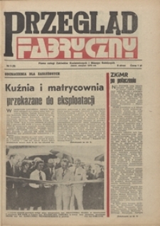 Przegląd Fabryczny : pismo załogi Zakładów Kuzienniczych i Maszyn Rolniczych w Jaworze, 1976, nr 5 (9)