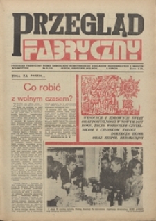 Przegląd Fabryczny : pismo samorządu robotniczego Zakładów Kuzienniczych i Maszyn Rolniczych w Jaworze, 1976, nr 9 (13)