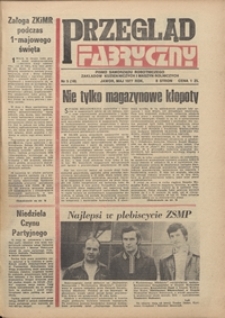 Przegląd Fabryczny : pismo samorządu robotniczego Zakładów Kuzienniczych i Maszyn Rolniczych w Jaworze, 1977, nr 5 (18)