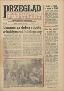 Przegląd Fabryczny : pismo samorządu robotniczego Zakładów Kuzienniczych i Maszyn Rolniczych w Jaworze, 1977, nr 6 (19)