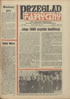 Przegląd Fabryczny : pismo samorządu robotniczego Zakładów Kuzienniczych i Maszyn Rolniczych w Jaworze, 1977, nr 7 (20)