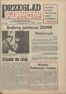 Przegląd Fabryczny : pismo samorządu robotniczego Zakładów Kuzienniczych i Maszyn Rolniczych w Jaworze, 1977, nr 12 (25)