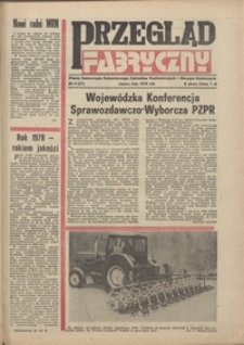 Przegląd Fabryczny : pismo samorządu robotniczego Zakładów Kuzienniczych i Maszyn Rolniczych w Jaworze, 1978, nr 2 (27)